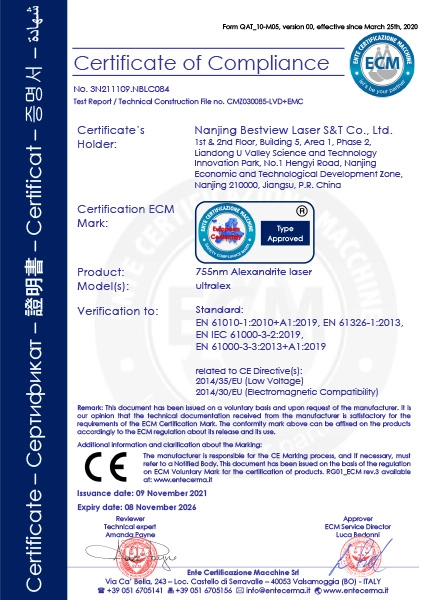 755nm Alexandrite laser