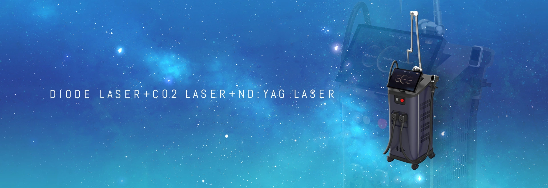 Diode Laser+CO2 Laser+ND:YAG Laser Vertical