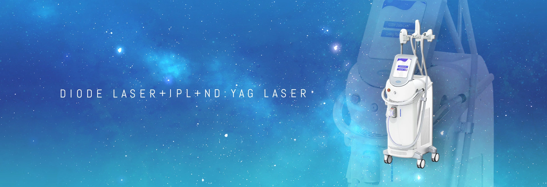 Diode Laser+IPL+ND:YAG Laser Vertical